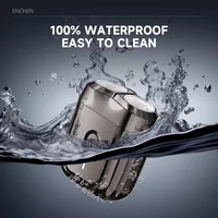 ENCHEN Mini6 2-Direction Flex Heads Electirc Shaver 100% Waterproof Up to 60-Min OF Cordless Shaving With Magnetic Cutter Head 3