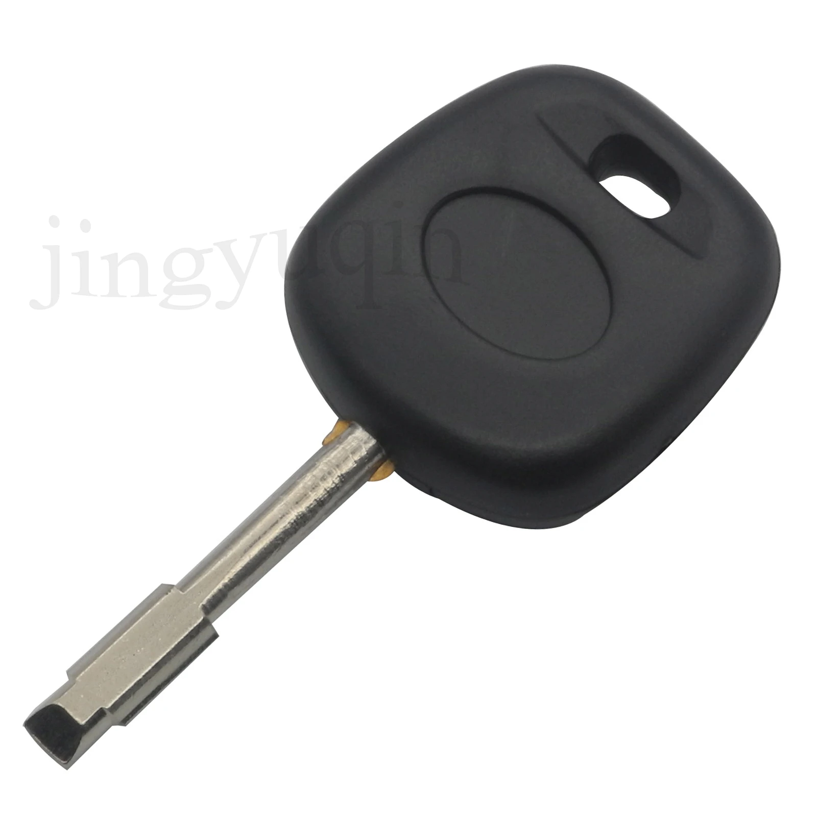 

jingyuqin Transponder Car Key Shell For Ford Focus Mondeo KA JMC Jaguar XJ8 With Uncut Blade Blank Remote Car Key Cover Case
