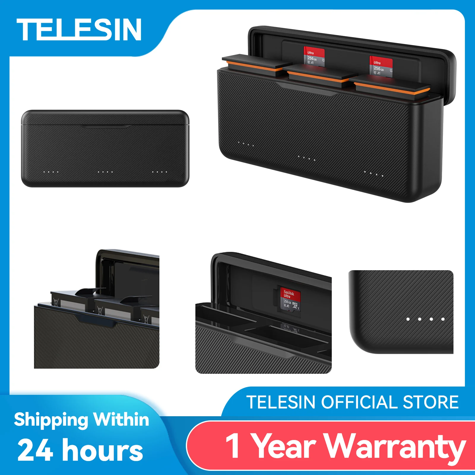 Osmo Action 2-Pack For Osmo Action Pro/4/3 Battery Replacement