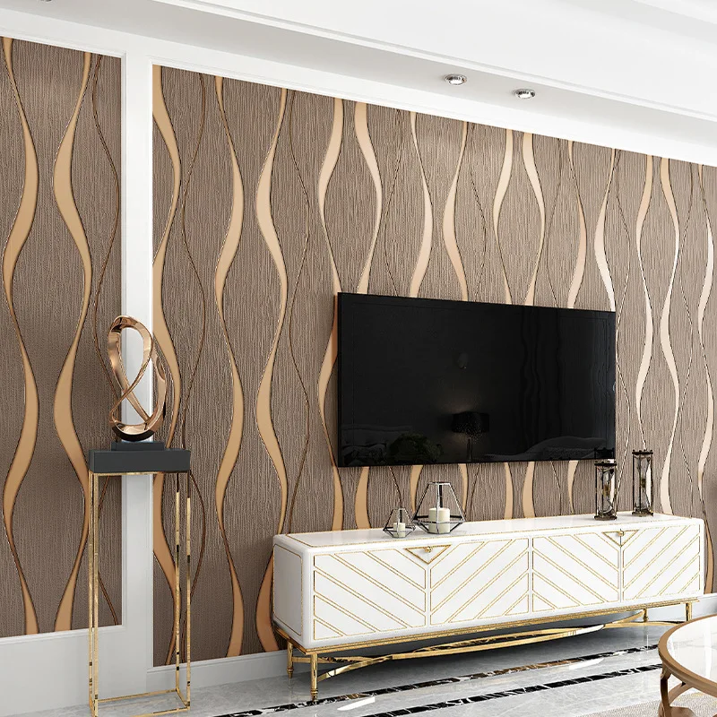 10M on-woven Wallpaper Simple Wallpaper Roll Bedroom Dinning Living Room  Wall Covering Modern 3D Wall Paper Home Decor - Price history & Review, AliExpress Seller - Shop5120124 Store