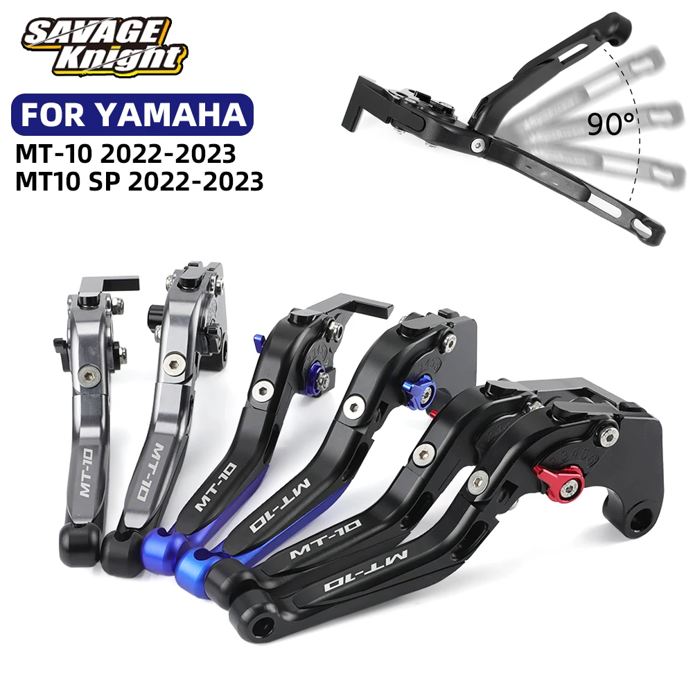 

MT10SP Folding Clutch Brake Lever For YAMAHA MT10 SP 2022-2023 Adjustable Extendable Brake Handles MT-10 Motorcycle Accessories