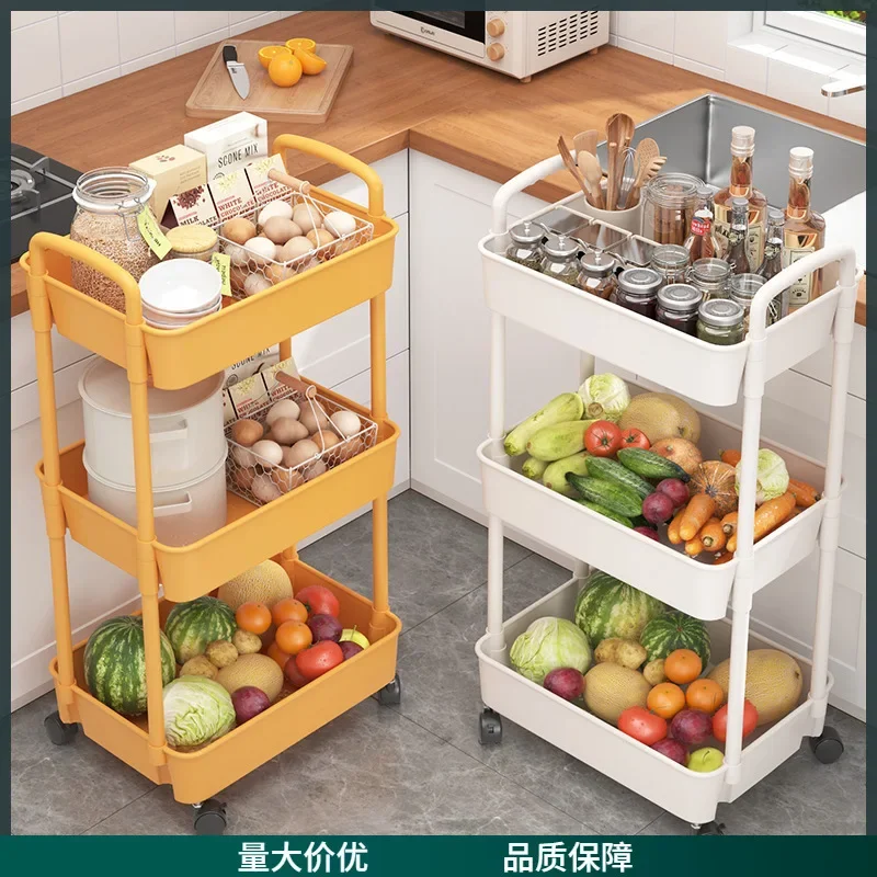 

Вешалка на колесиках для хранения овощей, кухни, ванной