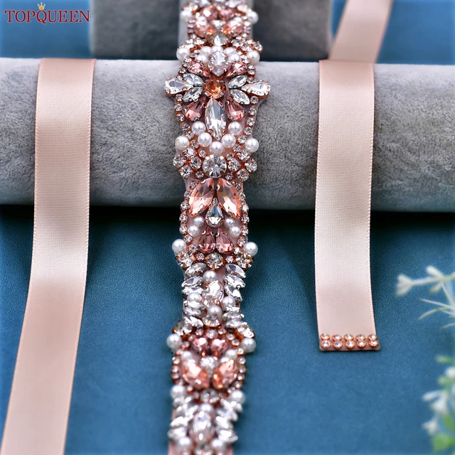 Rose Gold Gold Belt For Bridesmaid Dress Rose Gold Wedding Belts