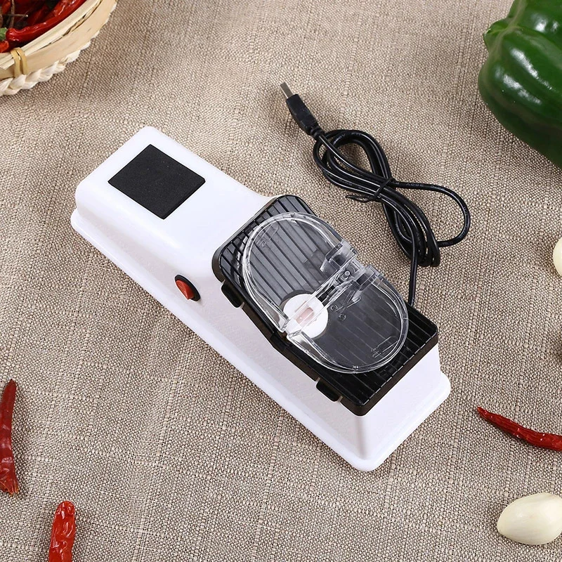 Electric Sharpener Kitchen Knife Sharpening Kitchen Sharpening Stone Grinder Home Sharpener Portable Sharpener for Kitchen Knife