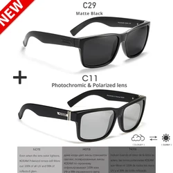 KDEAM Revamp Sporty Polarized Sunglasses - Vibrant Outdoor Driving Photochromic Shades with Protective Box (Package)