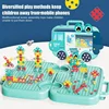 223/293Pieces Tool Toys for Kids Pretend Play Toy Role Play Games Children 3D Toolbox Screw Puzzle Toy Assembly Educational Toy 2