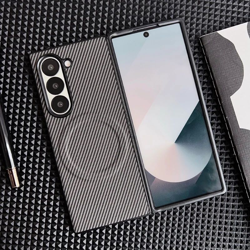Magsafe Magnetic Phone Case with Hard PC & Carbon Fiber Texture Cover