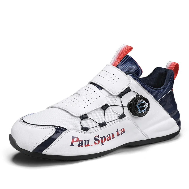 Autumn Golf Shoes for Mens Top Quality Gym Sneakers Men Non-Slip Golf Sneakers Man Quick Lacing Training