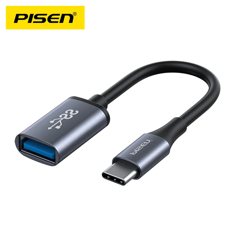 

PISEN USB C To USB 3.1 Adapter Type C OTG Cable Type-C Male To USB Female Converter For Tablet PC Laptop Phone U Disk Connector