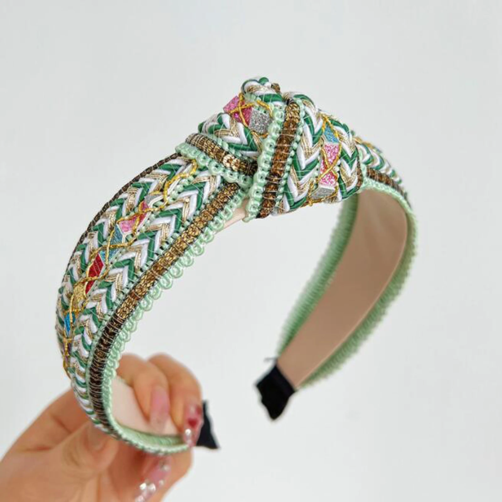 green hairband