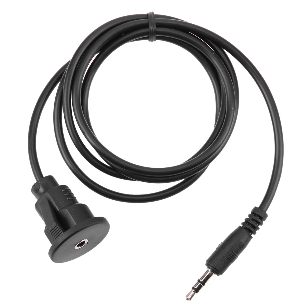 1m 남성-여성 3.5mm-3.5mm AUX 연장 플러시 마운트 케이블