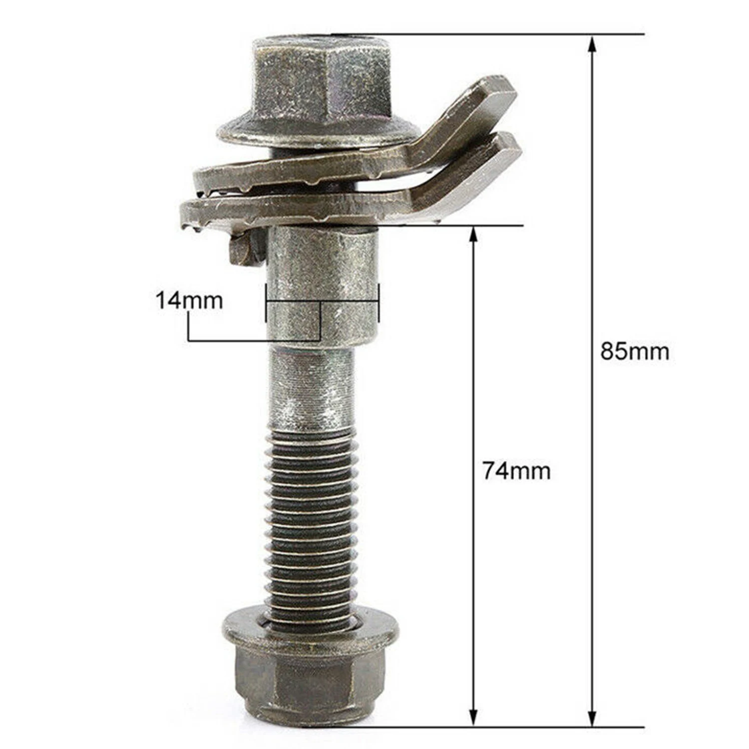 4Pcs 14Mm Steel Car Camber Bolts 10.9 Intensity
