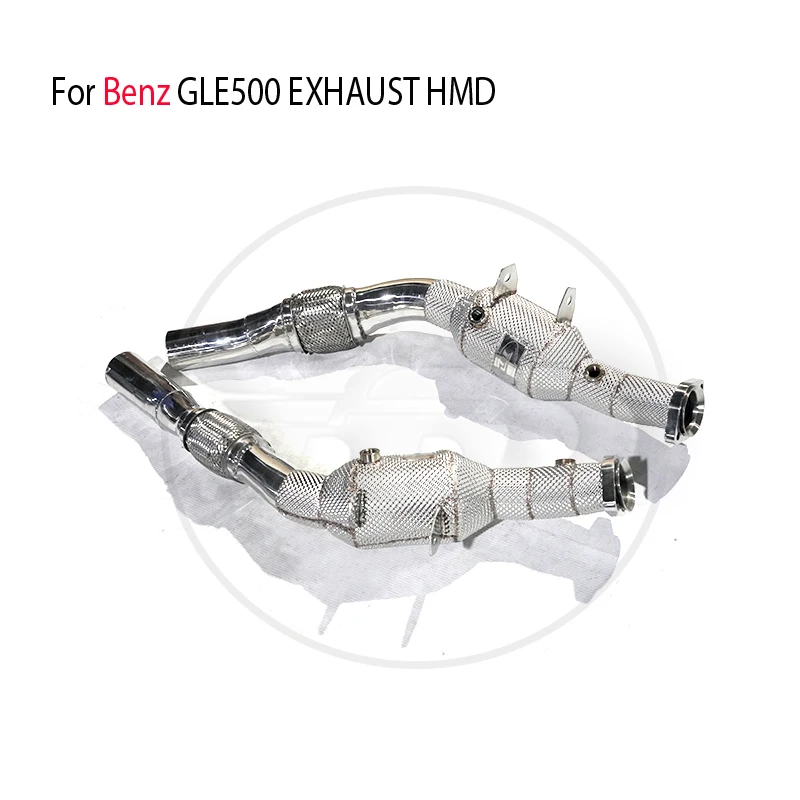 

HMD Exhaust System High Flow Performance Downpipe for Benz GLE500 Catalyst Converter Header