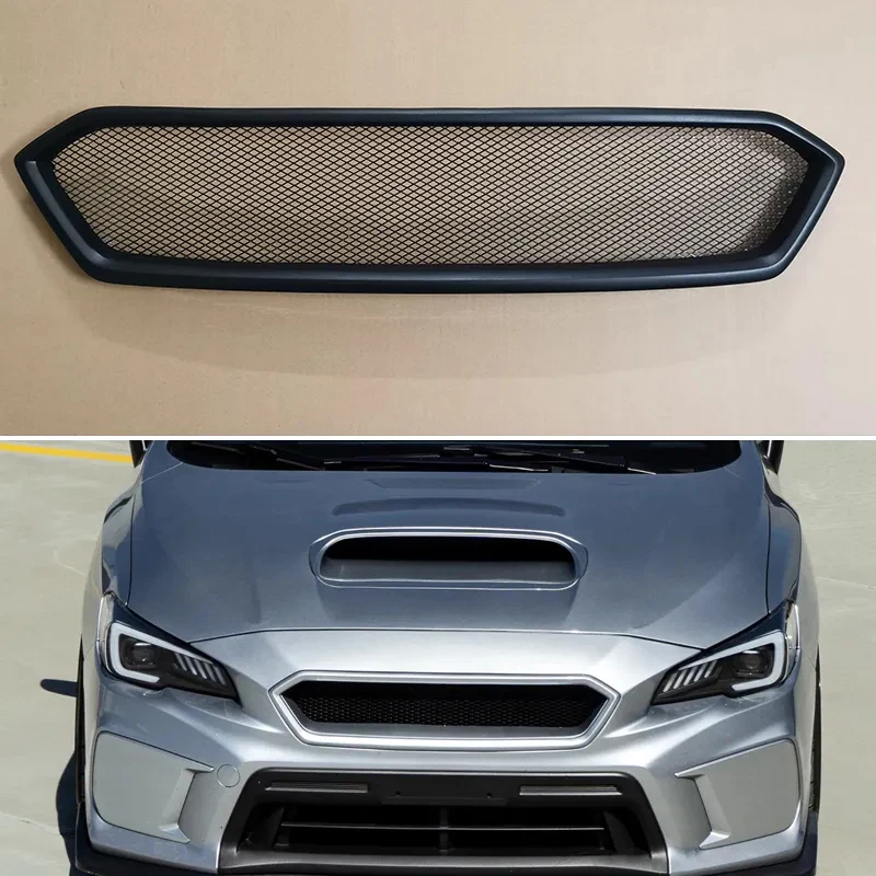 

Fit Subaru Impreza WRX STI 2018 2019 2020 2021 Year Accessorie Body Kit Front Bumper Grill Redesign Racing Grille