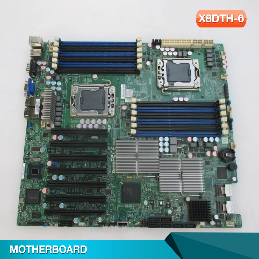 X8Dth-6 Per Supermicro Dual Motherboard Lga1366 Ddr3 Xeon Serverboard Serie 5600/5500