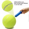 7/9.5Inch Giant Tennis Ball Pet Inflatable Toy for Dog Training Ball 24cm Large Tennis Ball with Air Pump Interactive Dog Toys 4
