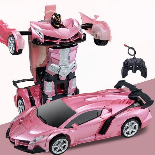 Voiture Robot Transformable, Robuste, Jouets Transformables 1:18