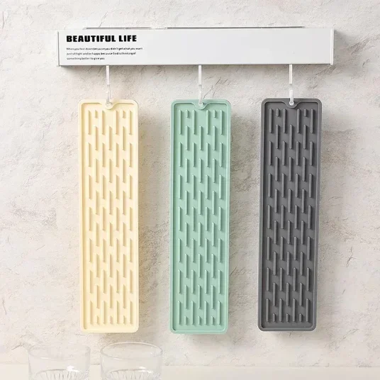 Drip Protection Pads Waterproof Cleaning Faucet Water Catcher Mat Heat-insulation kitchen faucet pad Kitchen Gadgets Home Bathroon Accessories