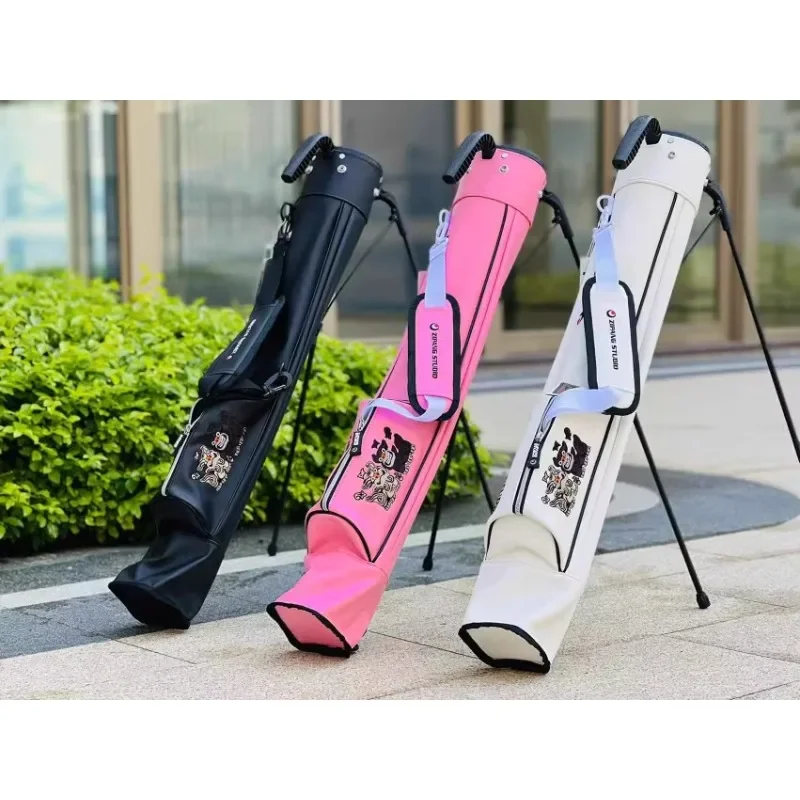 

2023 New Golf Bag Ultra Light Waterproof Stand Bag Convenient High Quality Lion Pattern Gun Bag 골프 가방