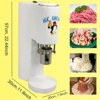 Soft Serve Ice Cream Maker Sorbet Maker Noodle Shape Ice Cream Makers Spaghetti Ice Cream Machine 2