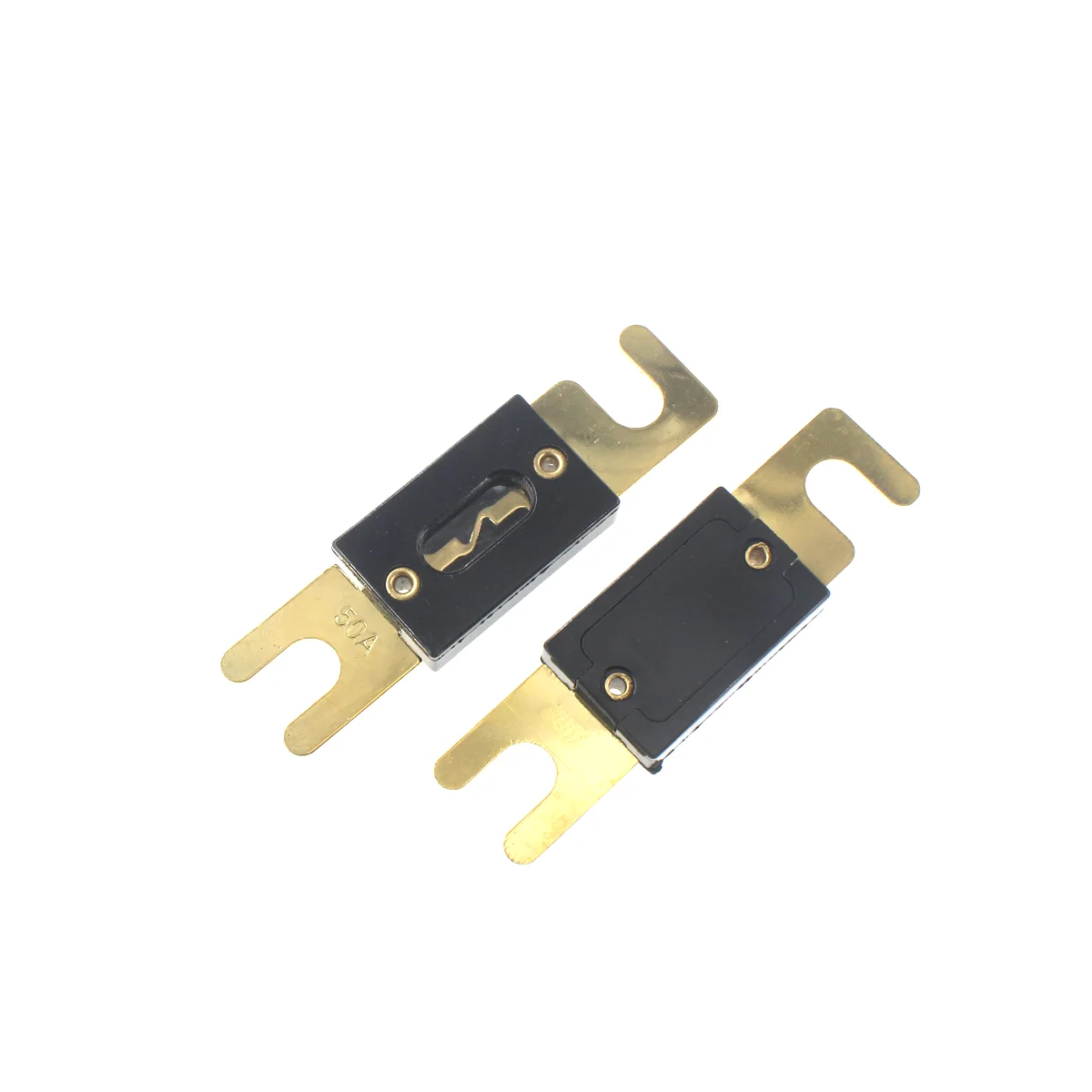 50 AMP ANL Fuse - 1-Piece Gold Plated Stud Style For Car Audio, Boat, Truck