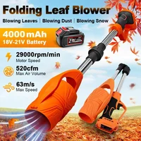 RDDSPON cordless leaf blower foldable lithium battery strong winds  for lawn care garden powerful snow and dust blowing batterys 1