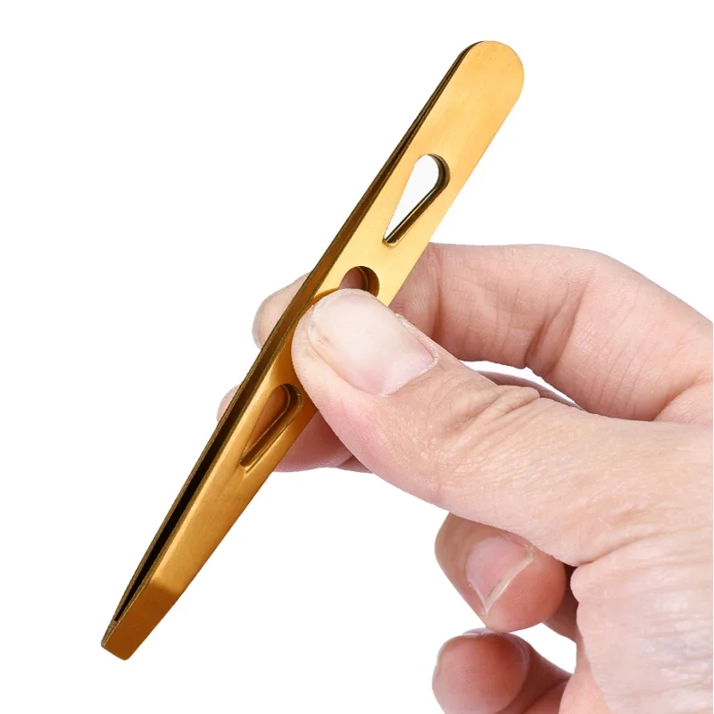 Eyebrow Tweezer Set, 4 Pcs Professional Stainless Steel Tweezers for Women, Precision Tweezer for Facial Hair, Splinter and Ingr