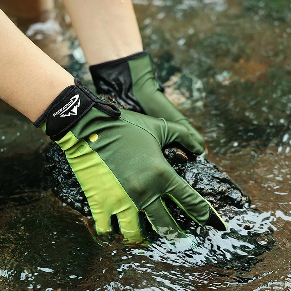 1 Pair Summer Diving Gloves for Men Women Snorkeling Paddling Surfing Kayaking Canoeing Wetsuit Gloves Water Sports Mittens 2