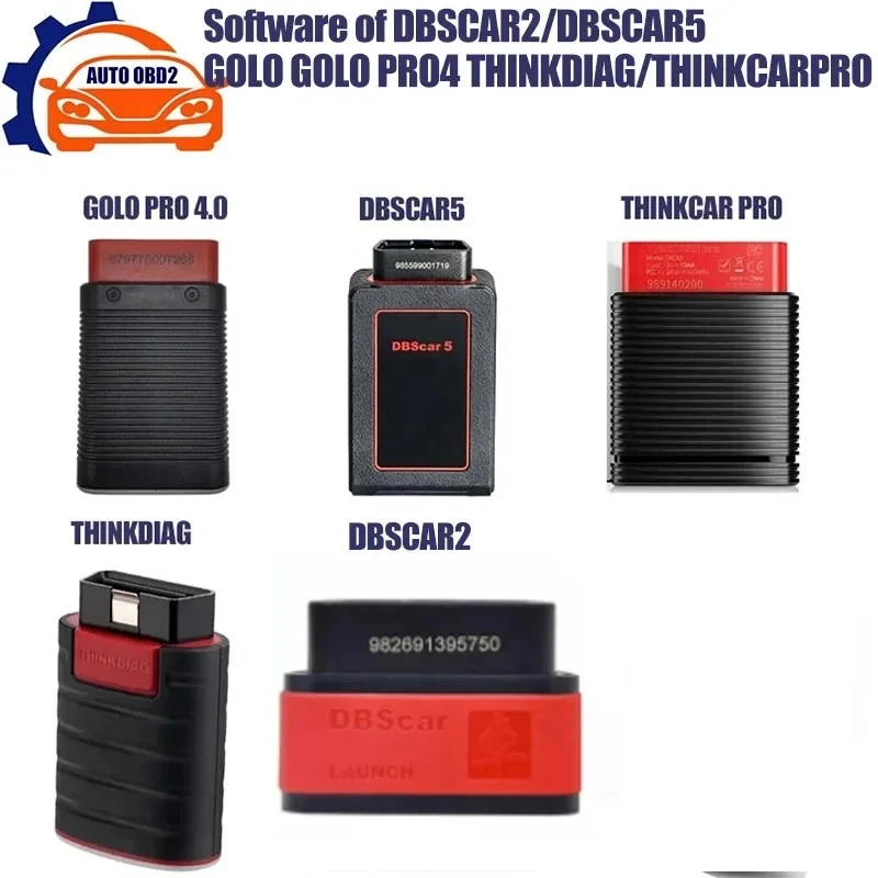 

DBSCAR5 DBSCAR2 GOLO THINKDIAG Thinkcar THINKCAR PRO GOLO PRO4 Software Supports Android phone&tablet OBD2 Car Diagnostic Too