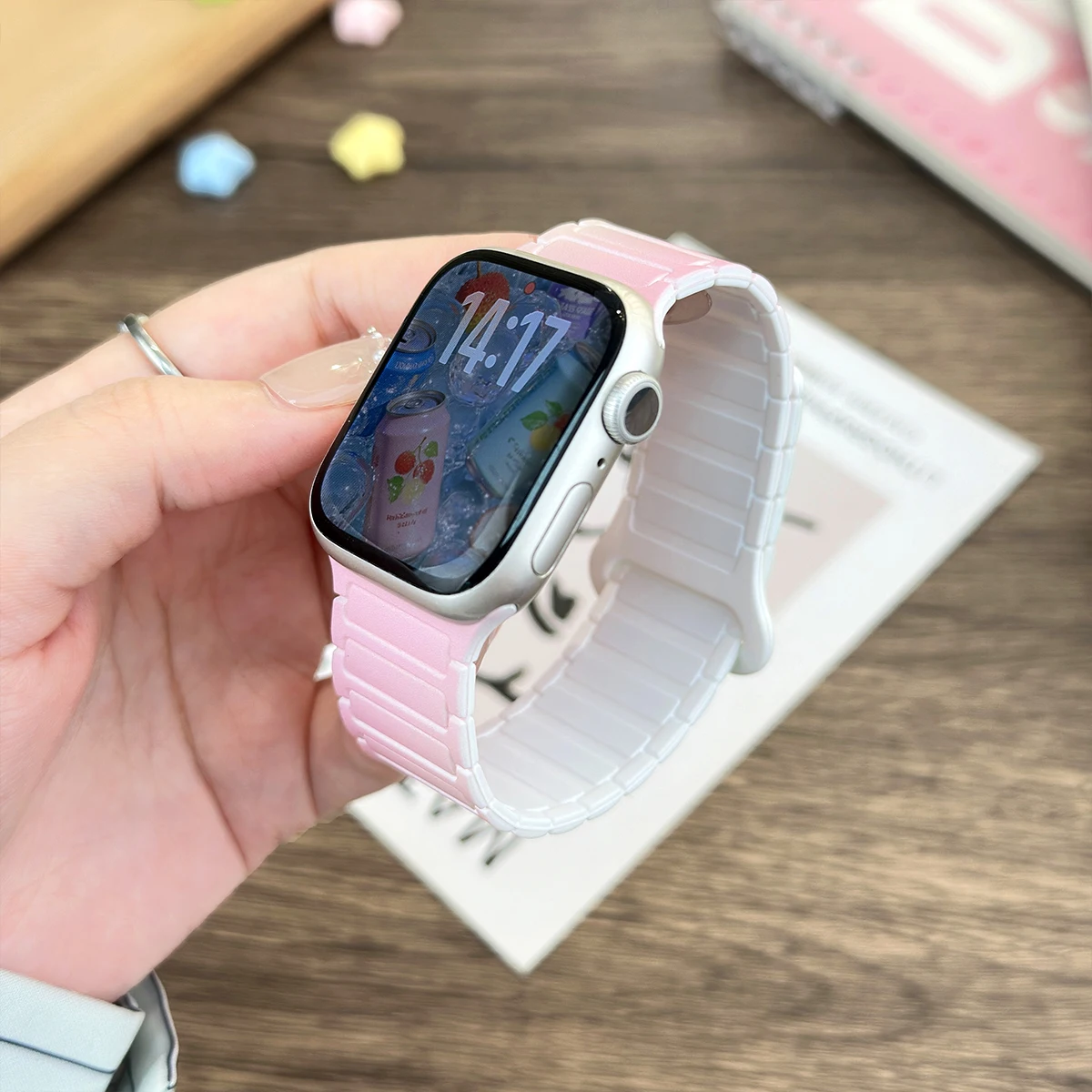 Magnetic Silicone Strap for Smartwatches - Multiple Sizes Available