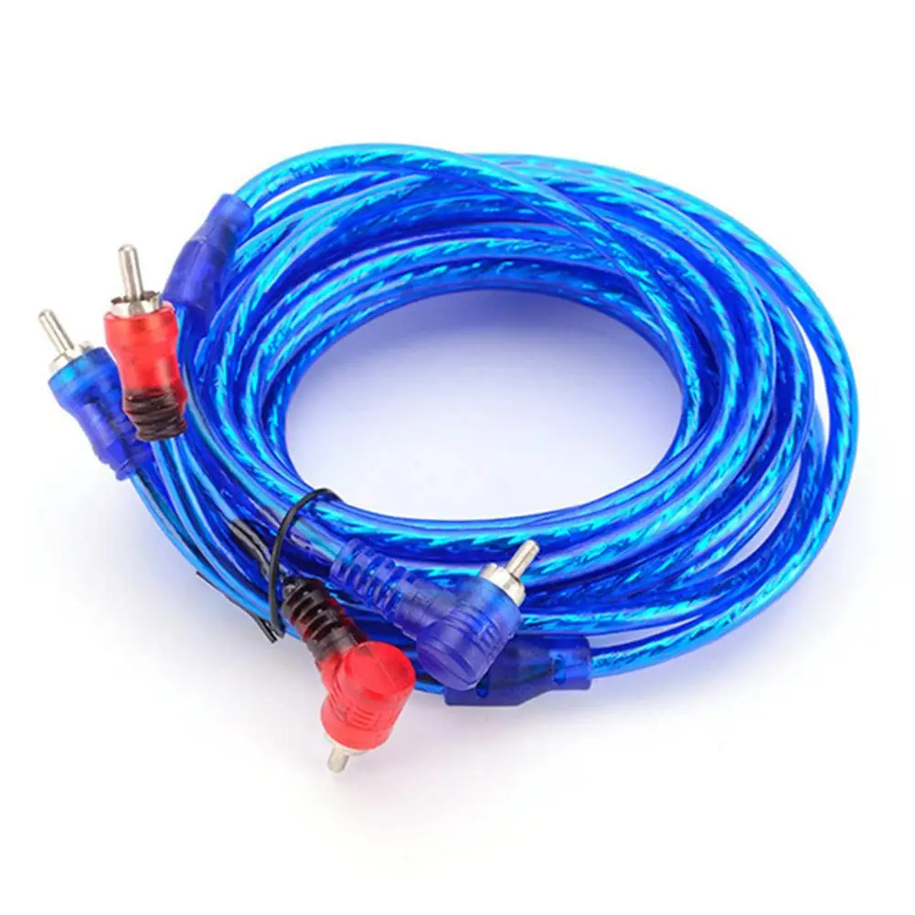 Car Audio Speaker Wire Cables Amplifier Subwoofer Speaker Installation Harness Wiring Kits Cables 10GA Power 60 AMP Fuse Holder audio speaker cable audio speaker wiring kit audio cable electrical wire cable electronic wire cable car amplifier wiring kit