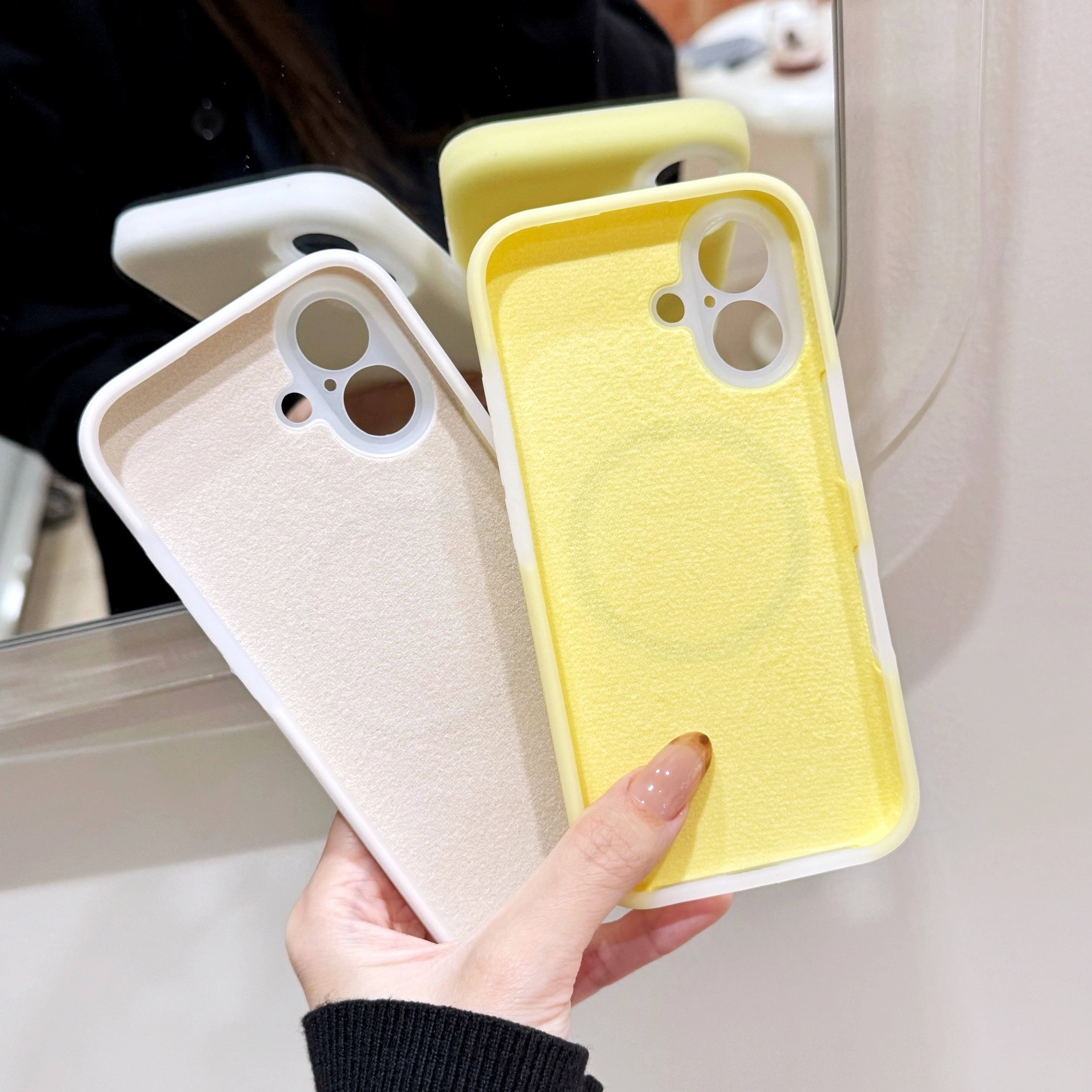 Luxury Chic Jelly Liquid Silicone Magnetic Shockproof Matte Soft Case