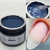 Jillnails Glitter Acrylic Gel for Nails Extension 50g Clear Milky Acryl Poly Nail Gel 3
