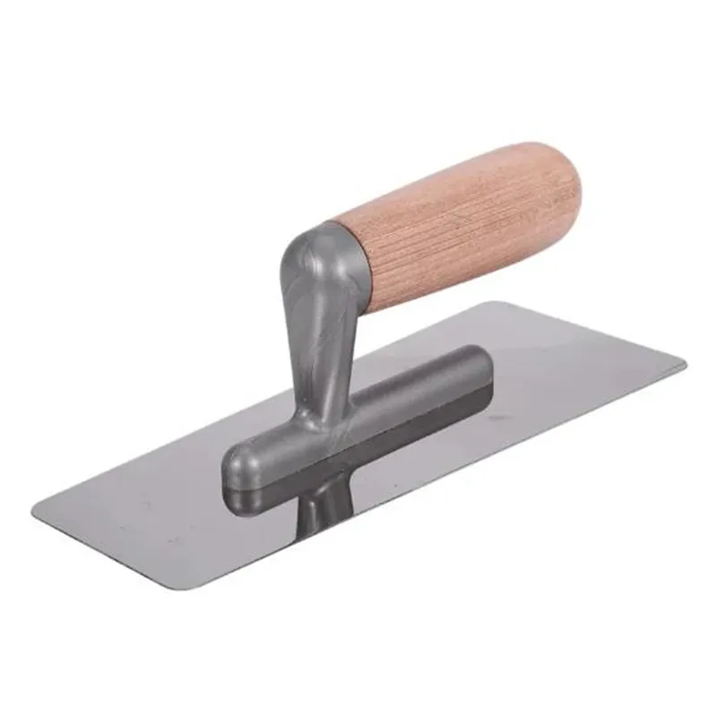 2Pcs Stainless Steel Trowel Tool Batch Wall Shovel Tool Putty Cement Finishing Concrete Trowel