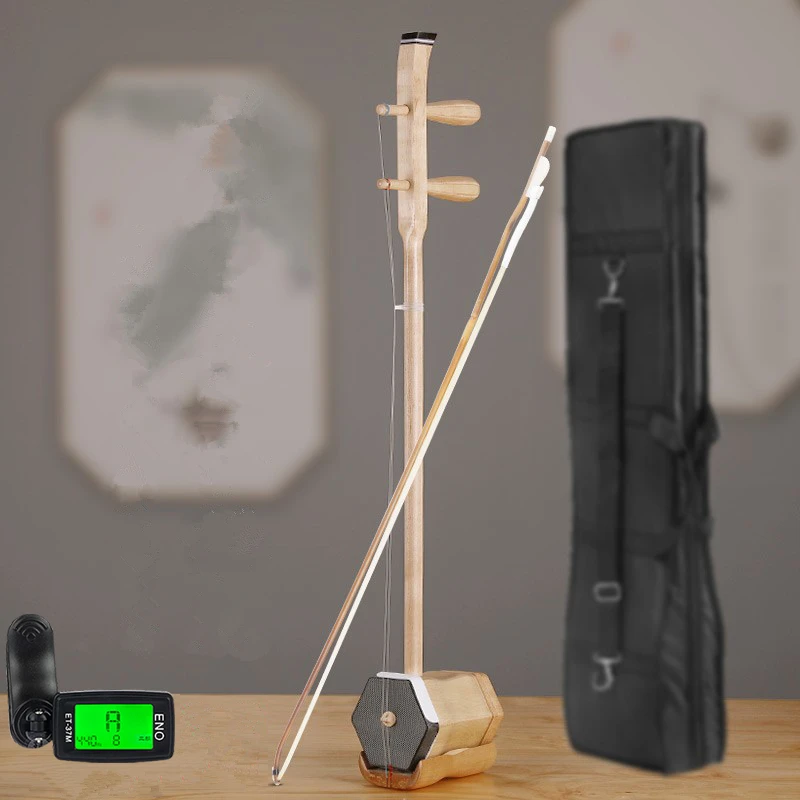 SevenAngel Erhu Musical Instrument Simplifies Head Professional Polymer Erhu Skin Can Pass Through Customs Smoothly