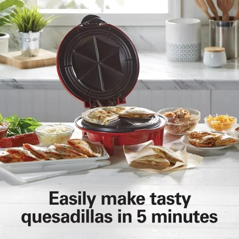 Green & White Checked Electric Quesadilla Maker Cover (10 Inch) by Penny's  Needful Things