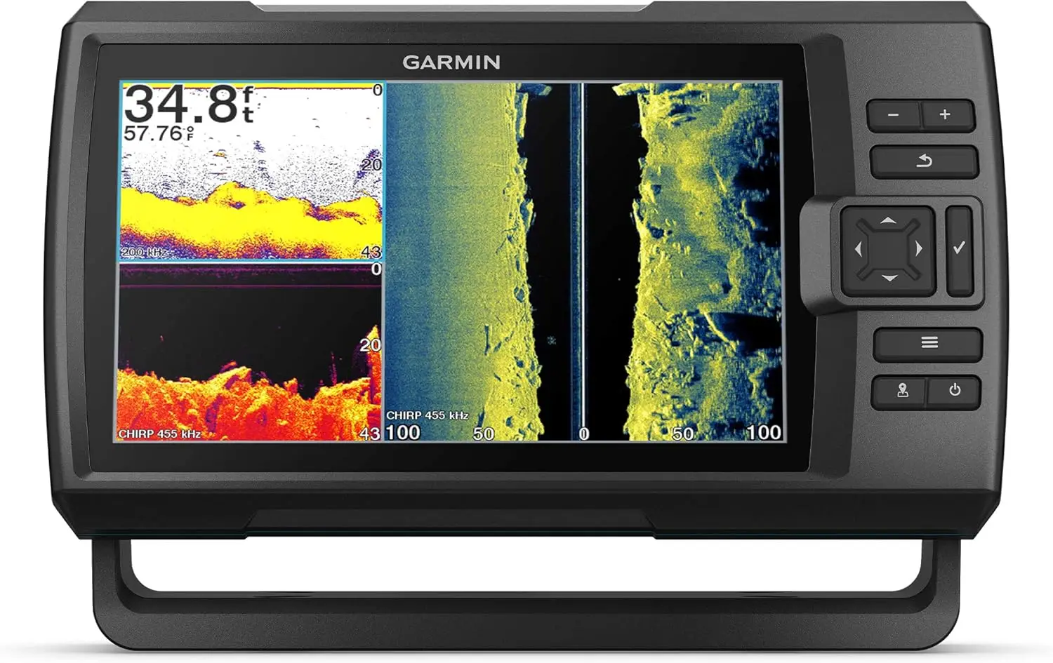 Vivid 9sv 5-inch Color Fishfinder Sonar Transducer Vivid Scanning Sonar Color Palettes 9 inch