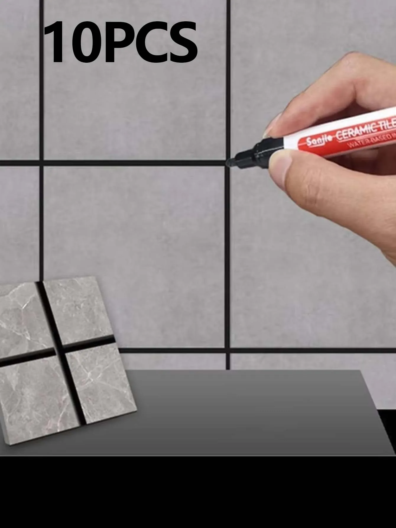 Ceramic Tile Waterproof Repair Pen for Bathroom and Floor Gaps
