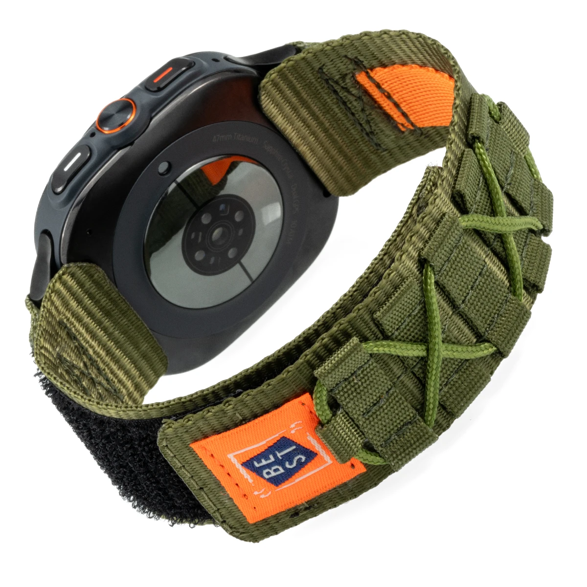 Sports Nylon Woven Loop Wristband Bracelet
