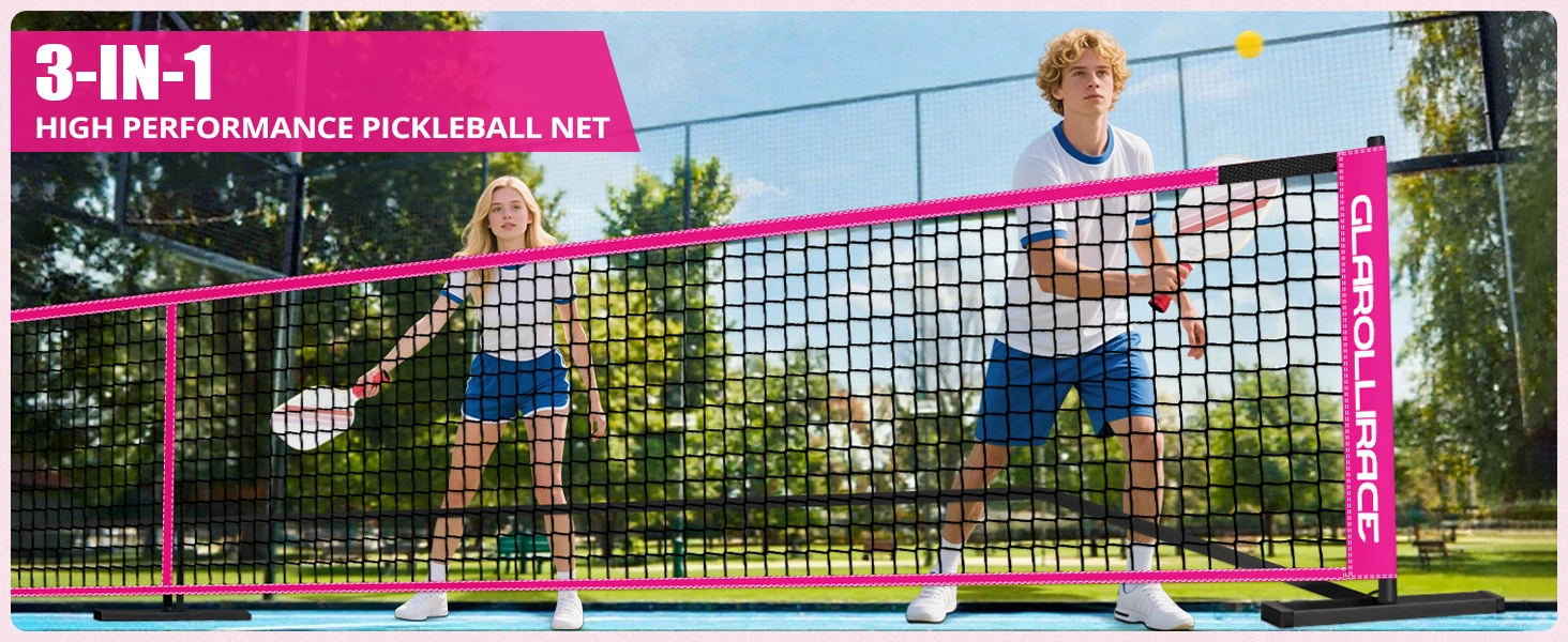 3-in-1 high performance pickleball net