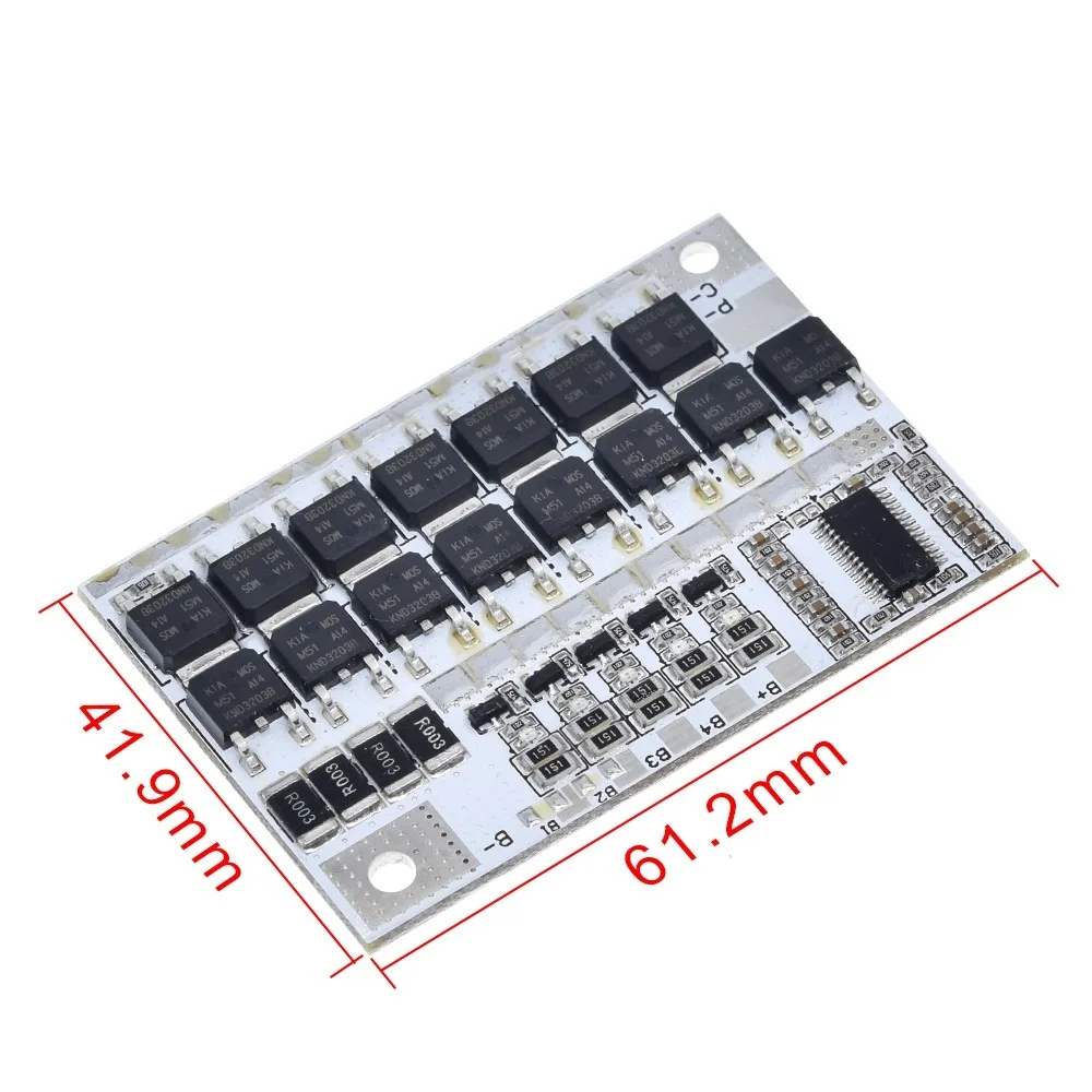Lithium Battery Board 3s/4s/5s Bms 12v 16.8v 21v 100a Li-ion Lmo Ternary Lithium Battery Protection Circuit Board Li-polymer Balance Charging Module