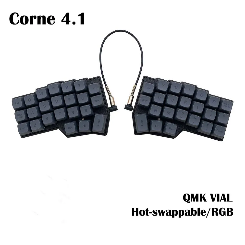 corne v4 分離有線キーボードセット Corne-人間工学に基づいたv4有線キーボードキット,分割