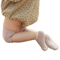 Baby Knee Pads Socks Set Solid Color Anti Slip Socks Kneecap Kid Crawling Safety Floor Socks Knee Protector for Girls Boy 2