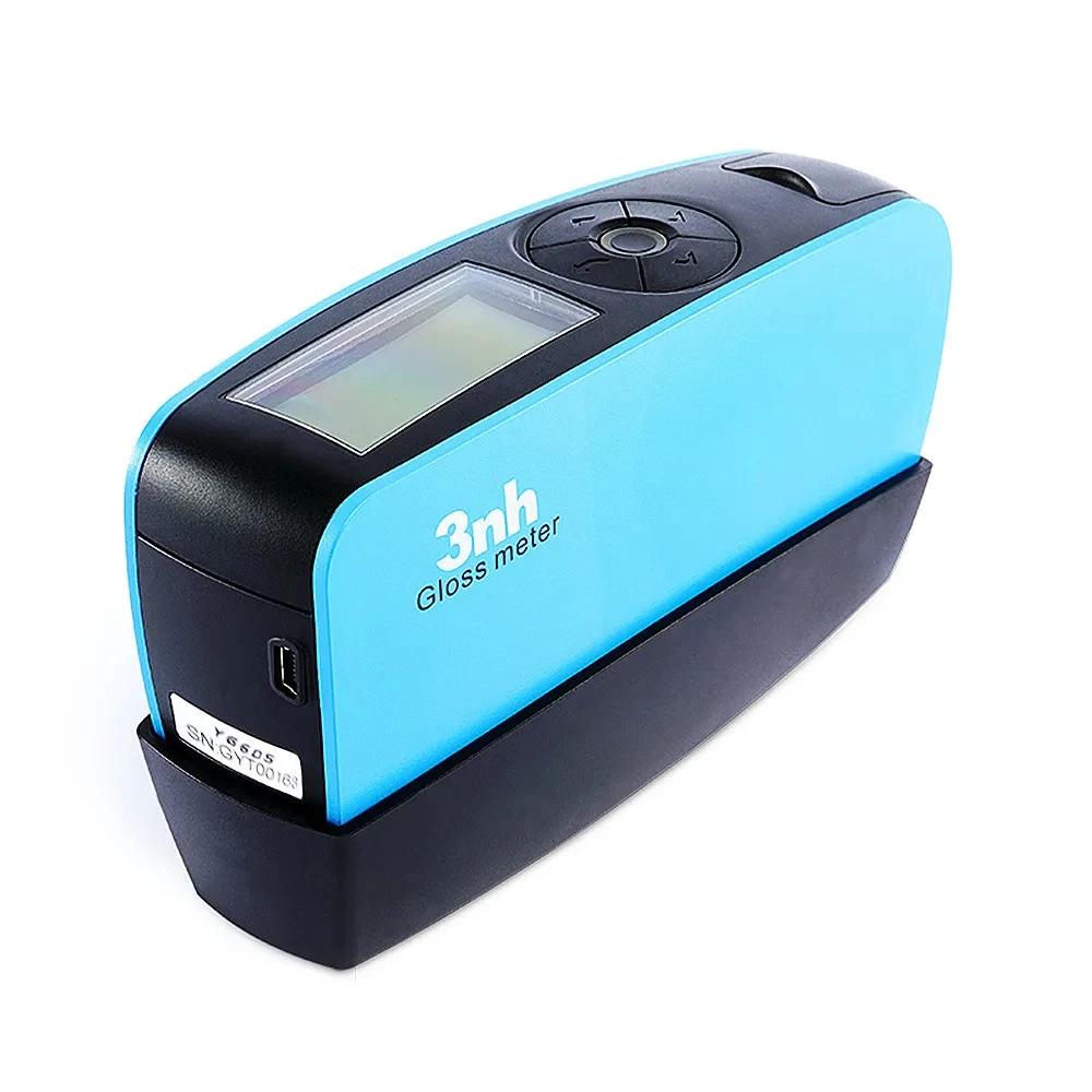 3NH-YG60S Gloss Meter YG60 60 Degree 1000 Gu Glossy Test Equipment Paints Ink Ceramic Marble Tester Surface Cleaning Measure 6