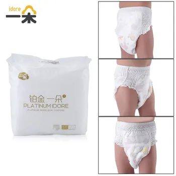 Idore Baby Diapers M 66pcs Disposable  Couches Quick Absorb Platinum Ultra-Thin Breathable Leakproof Comfortable 4