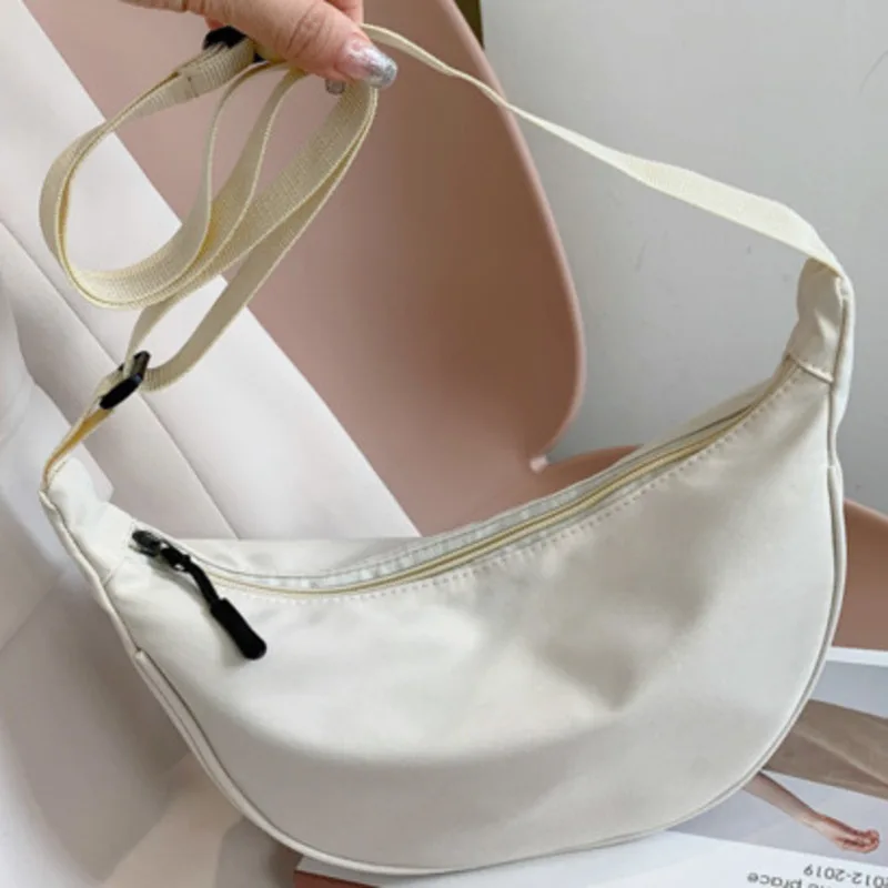 Capacity Crossbody Large Nylon Bag Simple Shoulder Casual Handbag For Woman Multicolored High-Quality Messenger Versatile Luxury