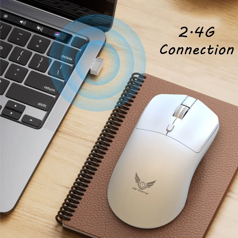 รูปสินค้า เมาส์เกมมิ่งไร้สาย 2.4G น้ำหนักเบา DPI ปรับได้