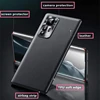For Xiaomi 12 Case Mi 12 Pro Stylish Plain Leather Cover 12X Luxury Soft TPU Bumper Shockproof For Twelve Pr O Camera Protection 6