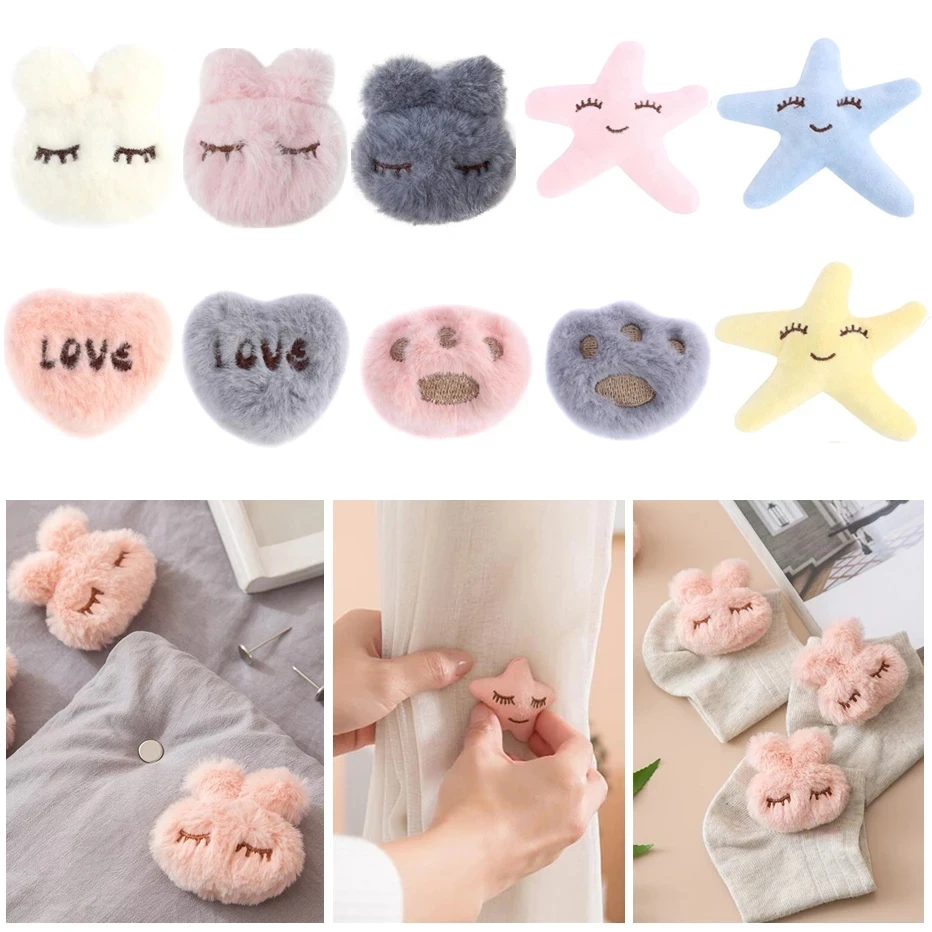 봉제 토끼 발톱 4Pcs 시트 커버 이불 홀더 스트랩 멜빵 매트리스 커버 침대 시트 미끄럼 방지 이불 패스너 침대 클립
