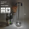Metal Desk Lamp Household Bedroom/study/restaurant Rechargeable Cordless 2-levels Brightness Home Accessories Led Table Lamp 3